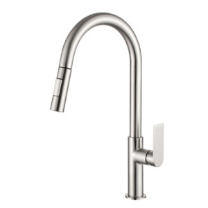Кухненски смесител Alpha Satin Nickel - Aquagrif 05SOA510NI