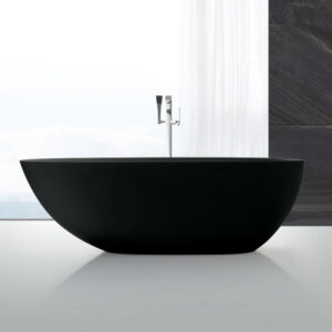 Свободностояща вана, 167,5x85x53см, Wellis Soul Black Matte